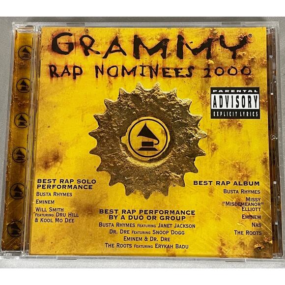 Grammy Rap Nominees 2000 Compilation CD Album Hip Hop Funk Soul RnB RCA Records - Picture 1 of 5